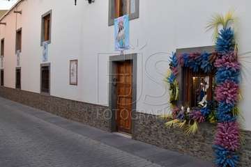 Telde pide la protección de María Auxiliadora con el rezo del 'Regina Coello' (Foto Francisco Javier Santana)